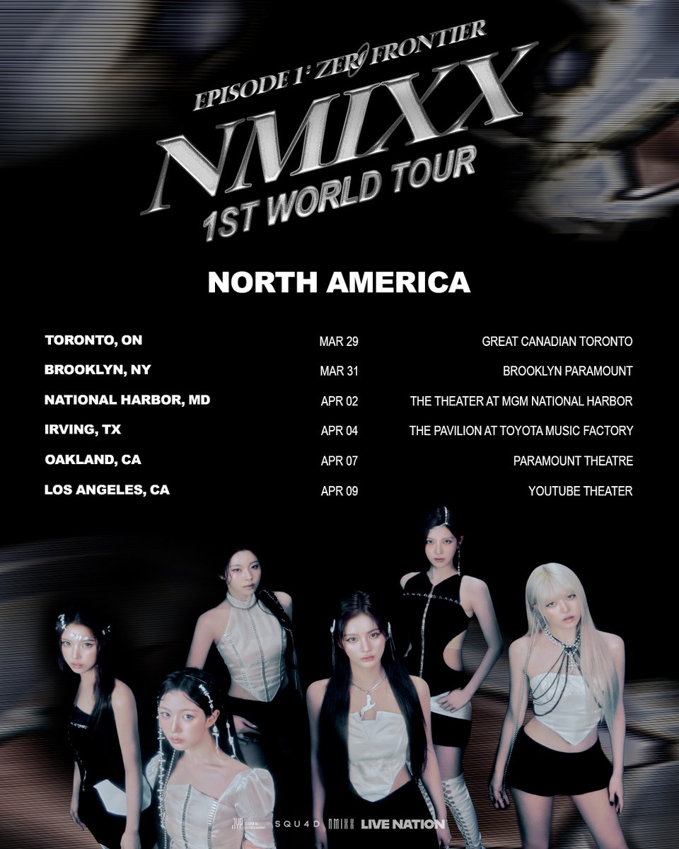 NMIXX WORLD TOUR ベイ ヨーロッパ 入場特典 トレカ NMIXX 1ST WORLD TOUR <EPISODE 1: ZERO FRONTIER> IN NORTH AMERICA