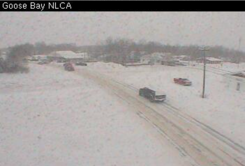 rcbstormpost's tweet image. Snowy conditions in #Labrador; highest 24-hour totals over southeastern areas (thru 10am AST / 10:30 am NST):

20.5 cm (L'Anse au Loup);
20.4 cm (Blanc-Sablon #YBX);
17.8 cm (Goose Bay #YYR);
5.0 cm (Churchill Falls).

gov.nl.ca/ti/roads/camer… #nlwx