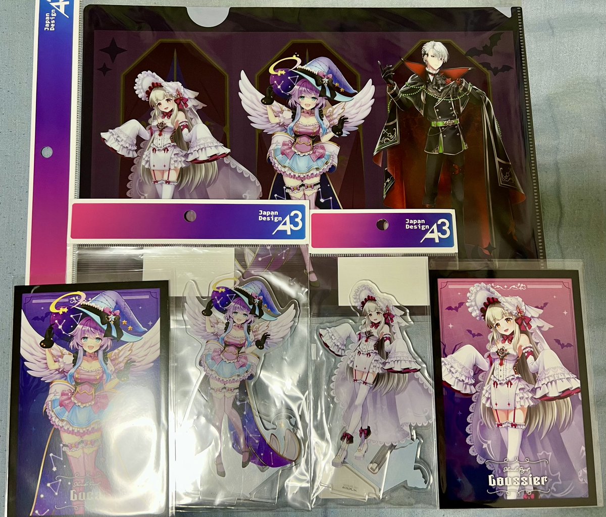 届きました。 特典ポストカード、ルカとルウシェなの神。 #白猫