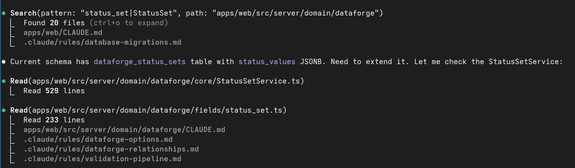 codevibesmatter's tweet image. ooohhh claude rules seems to be actually working