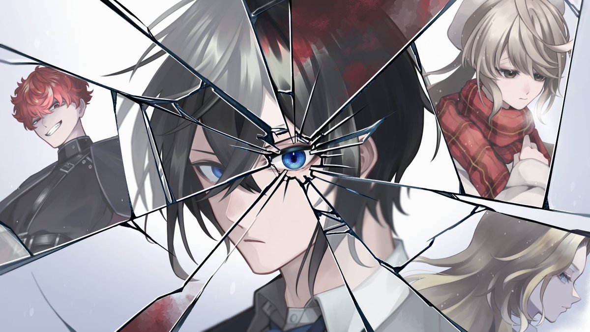 ◆キービジュアルお披露目◆
だから張り通すんだ。俺の信念を、最後まで。

SFシリアスサスペンスADV
Ars/Magia『解纜逆浪/-Prelude of Libellion-』

フリーのノベルゲームとして、ノベコレさんにて今月末公開いたします！
HP：tukiyashinoyuki.wixsite.com/arsmagia
#ArsMagia #スーパーゲ制デー