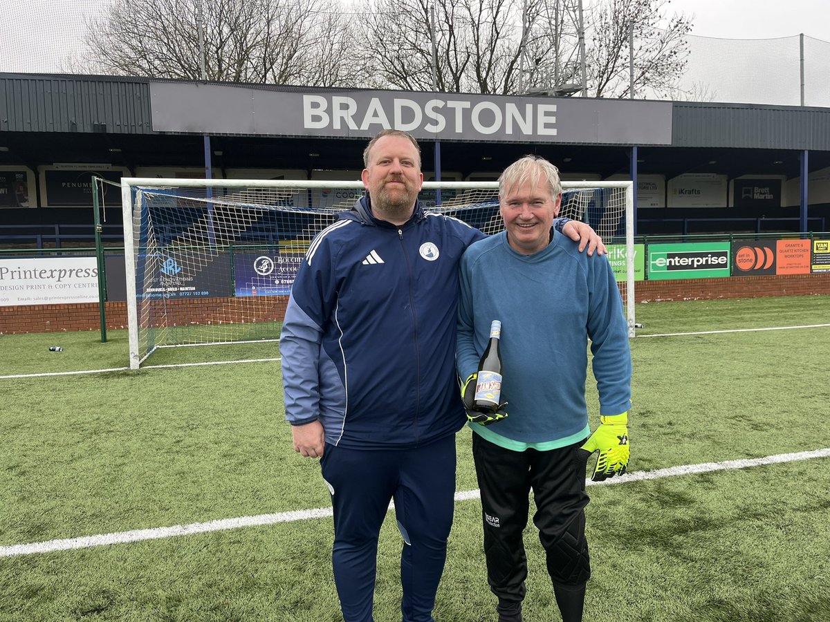 Congratulations to our Walking Football POTM - Piers.

A walking football original, safe hands between the sticks and dives around like a 20 year old.

Congratulations. 

#TeamBuxton #Community