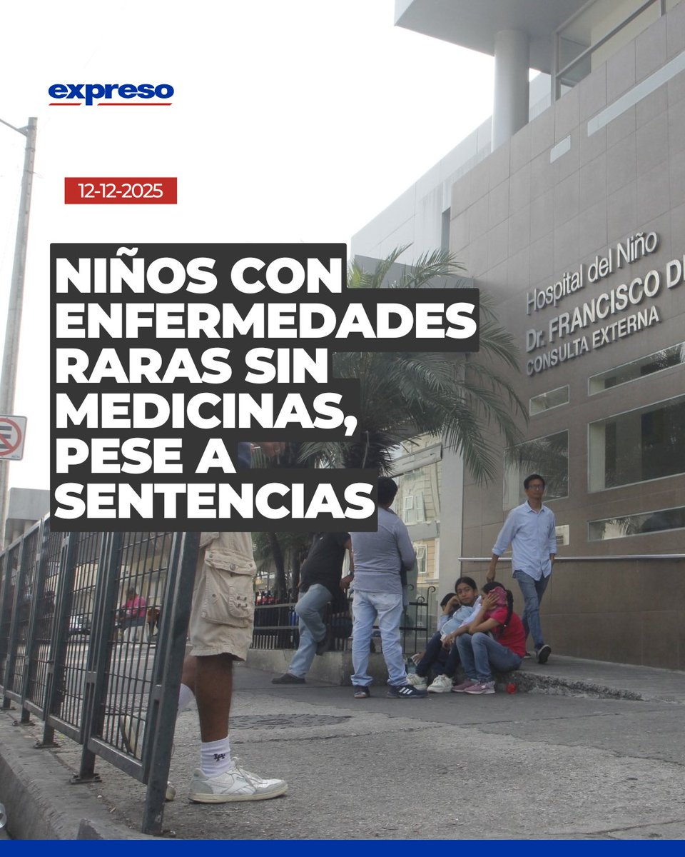 Más de 50 personas esperan que el Estado les proporcione medicamentos para enfermedades raras. Una organización sin fines de lucro destaca la urgencia de tratamientos para unos 30 menores de edad.

Los detalles 👉 bit.ly/4iSgIyl