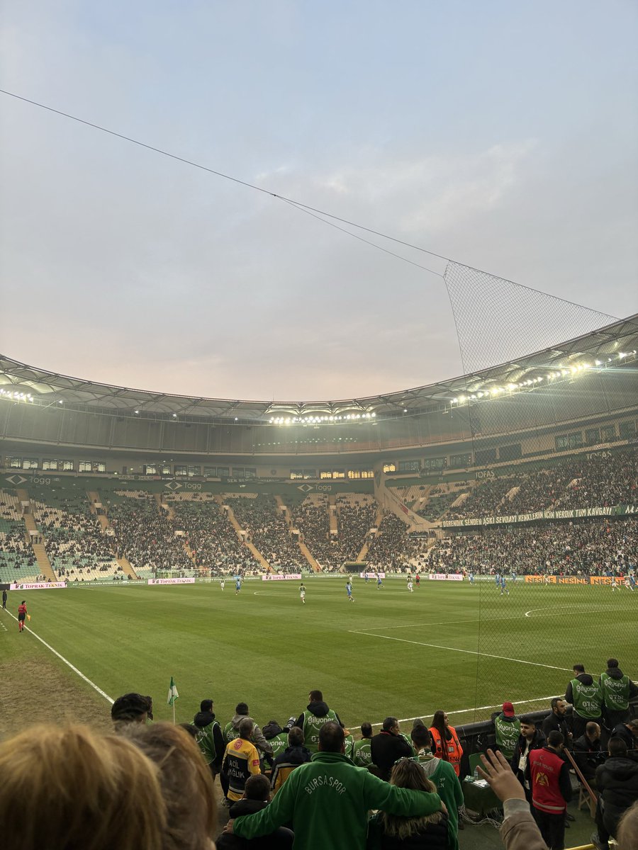 7 yıl aradan sonra ama bu sefer kocamla #Bursaspor