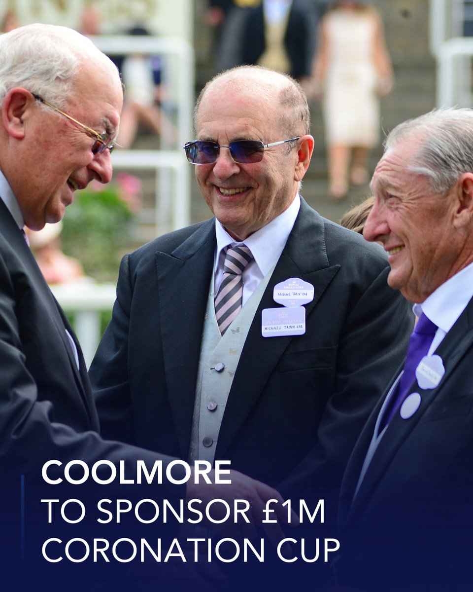 We are delighted to announce our sponsorship of the Gr.1 Coronation Cup <a href="/EpsomRacecourse/">Epsom Downs Racecourse</a>.

Find out more here: thejockeyclub.co.uk/epsom-derby/wh…

#Coolmore #HomeOfChampions