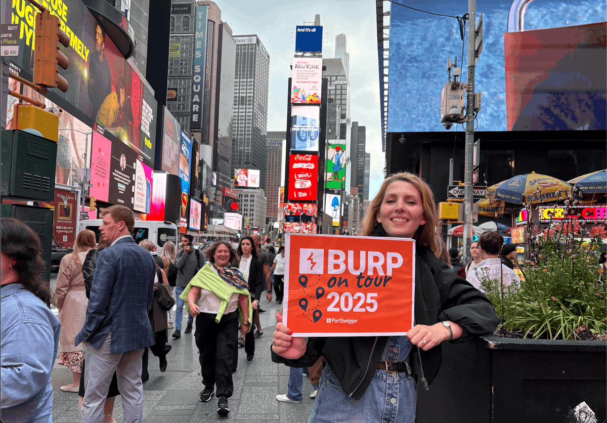 PortSwigger tweet media