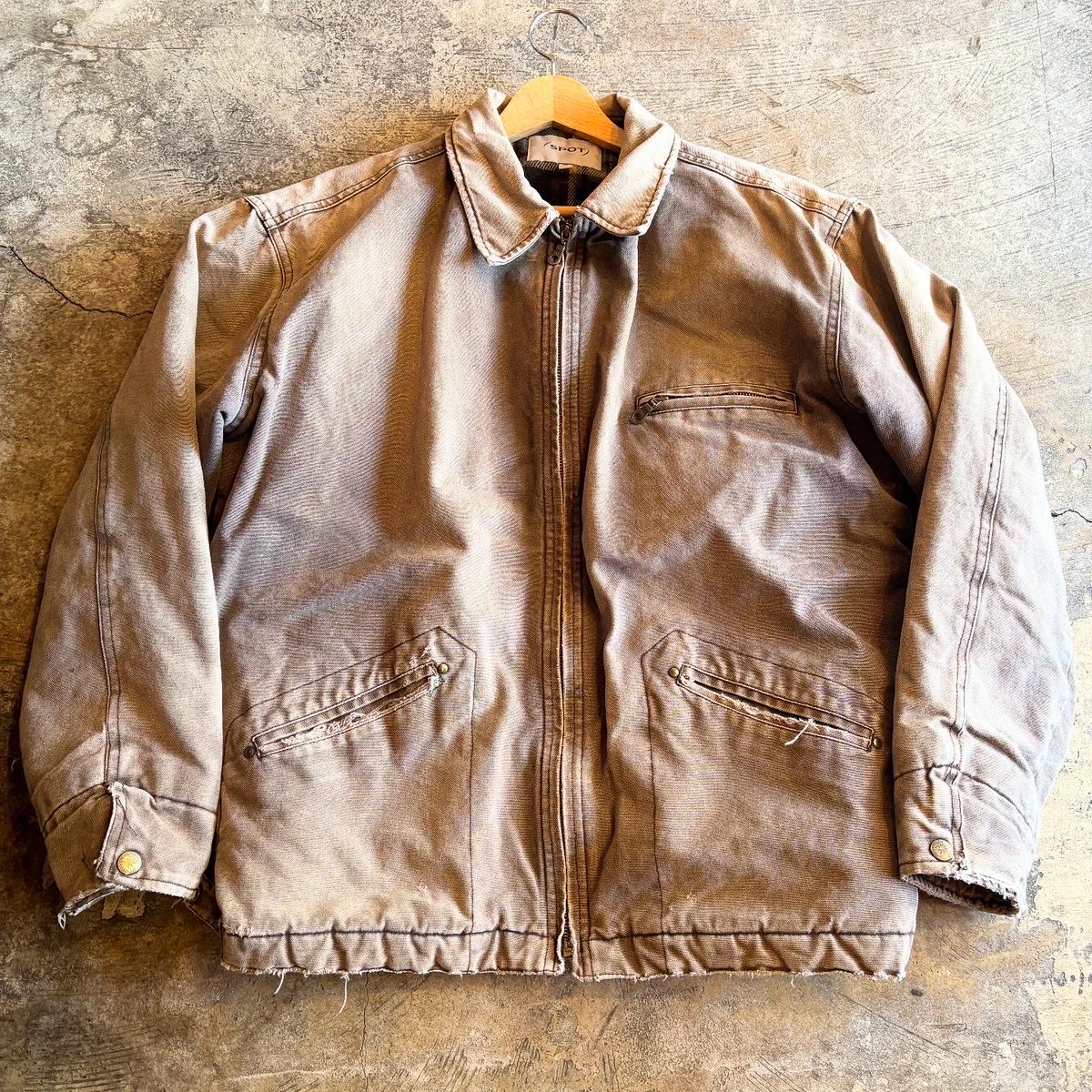 OLDデトロイトジャケットタイプ ダック生地ワークジャケット sizeL相当