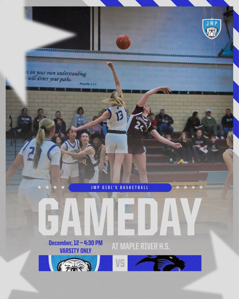 ‼️Bulldog Game Day‼️
Bulldogs travel to Maple River to play against Glenco-Silver Lake! 
Varsity ONLY today!