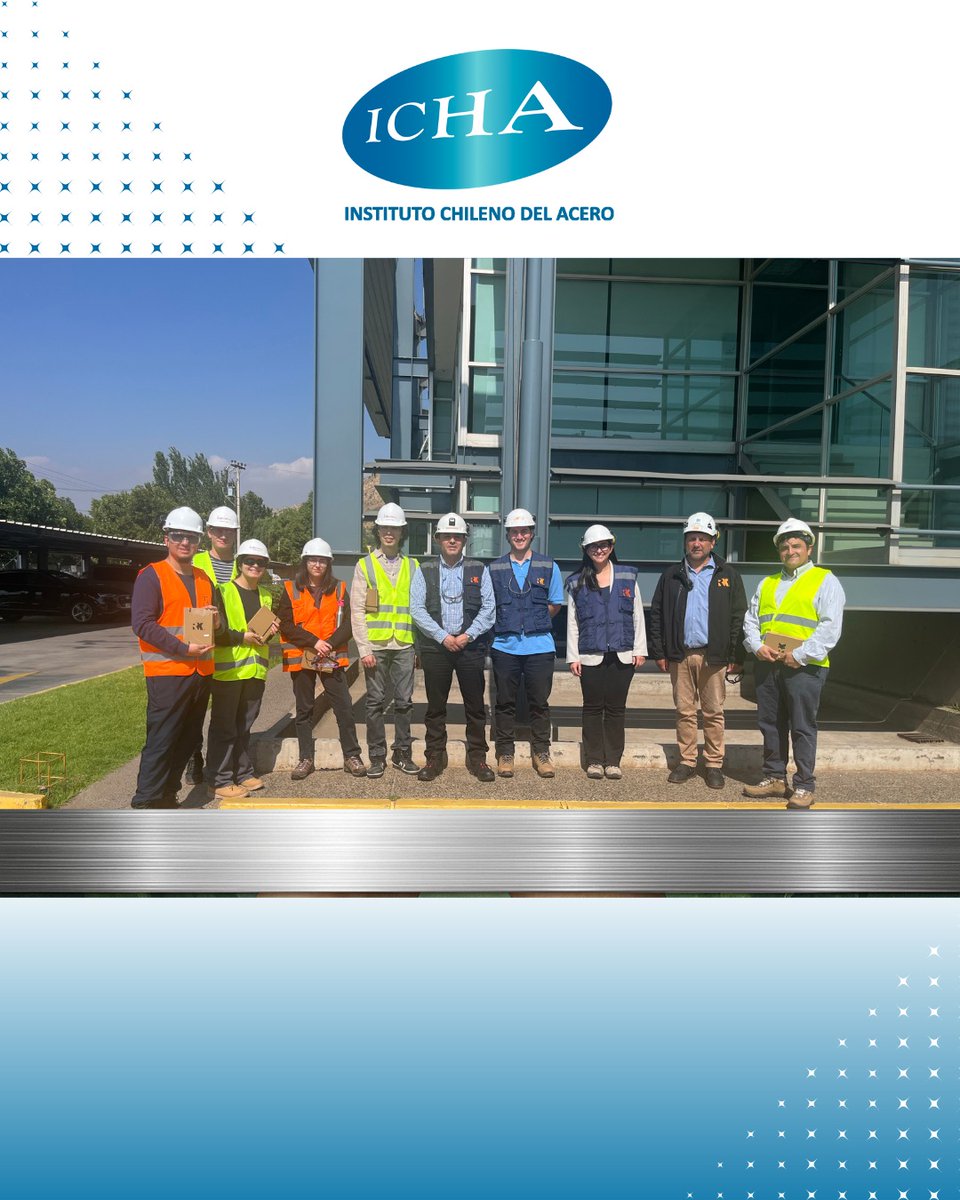 🎓🔧 ICHA avanza en la formación de ingenieros especializados en tecnología del acero.
 Estudiantes de la <a href="/uchile/">Universidad de Chile</a> visitaron Maestranza Reinike integrando normativa, procesos reales y trabajo multidisciplinario.
¿Quieres saber más? 👉
 icha.cl/icha-avanza-en…
#ICHA #Ingeniería