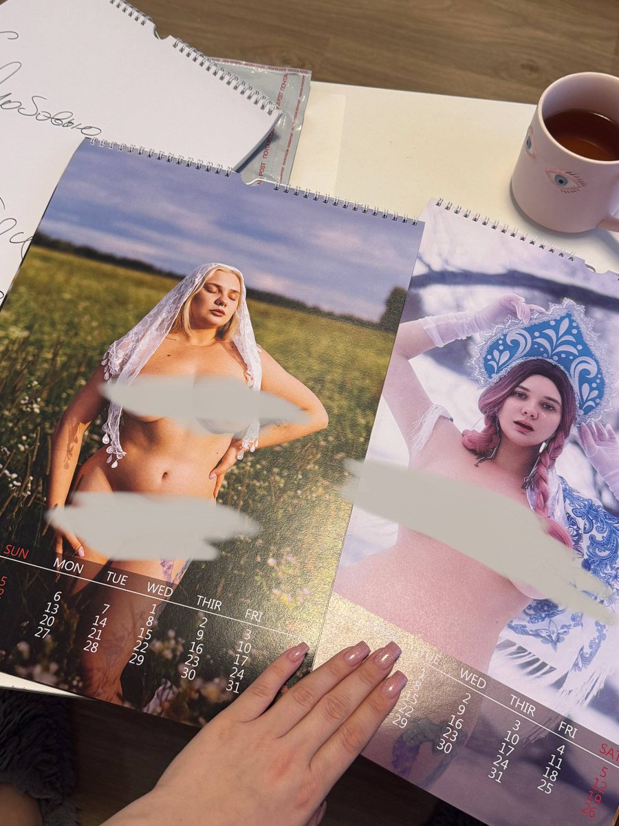 I printed calendars with my nude photos. Would anyone like to purchase a calendar and get my autograph?
