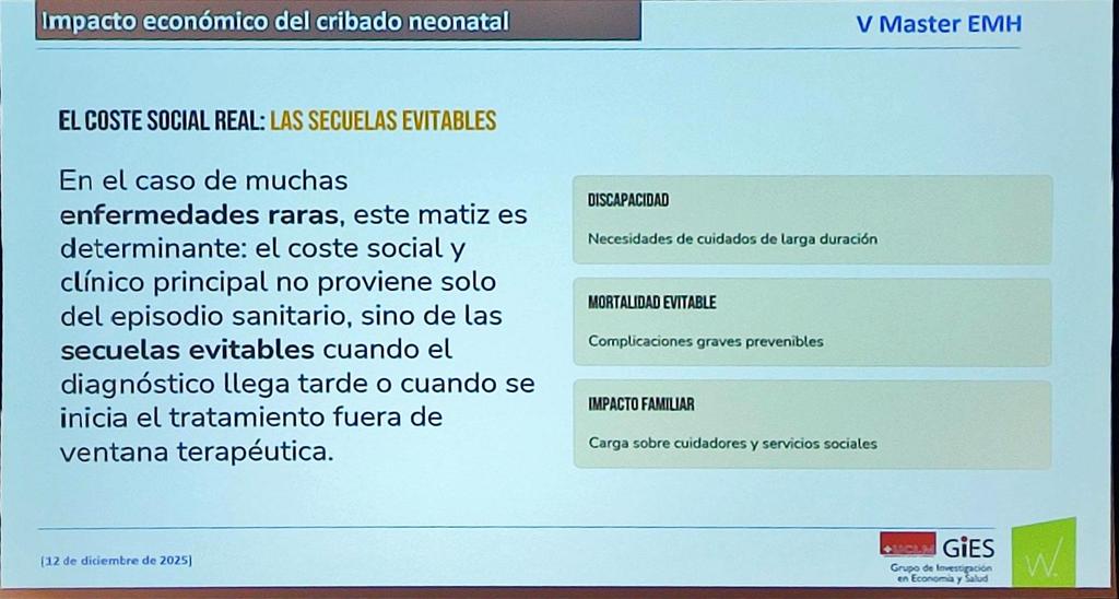 doutorpita's tweet photo. Cribado neonatal:
* Tiene que tener unas características 
* Evita unas secuelas y un coste social importante https://t.co/Nme5hTFCQF