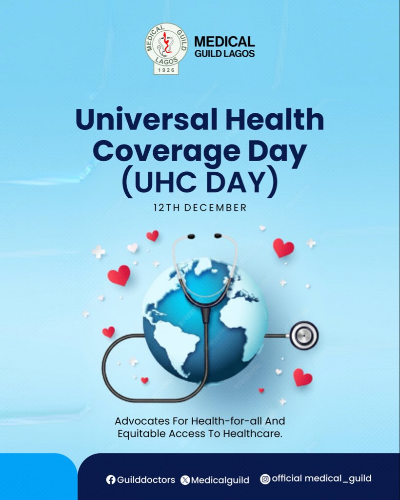 MedicalGuild's tweet image. Happy Universal Health Coverage Day.