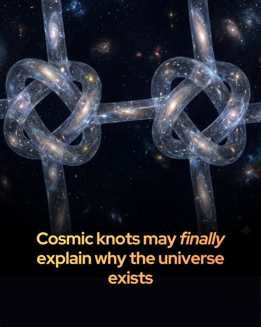 A bold new theory says the universe may exist because of knots.

Japanese physicists just dropped a mind-bending idea that might finally solve one of cosmology’s biggest mysteries: why there’s something instead of nothing.

Right after the Big Bang, the laws of physics say matter