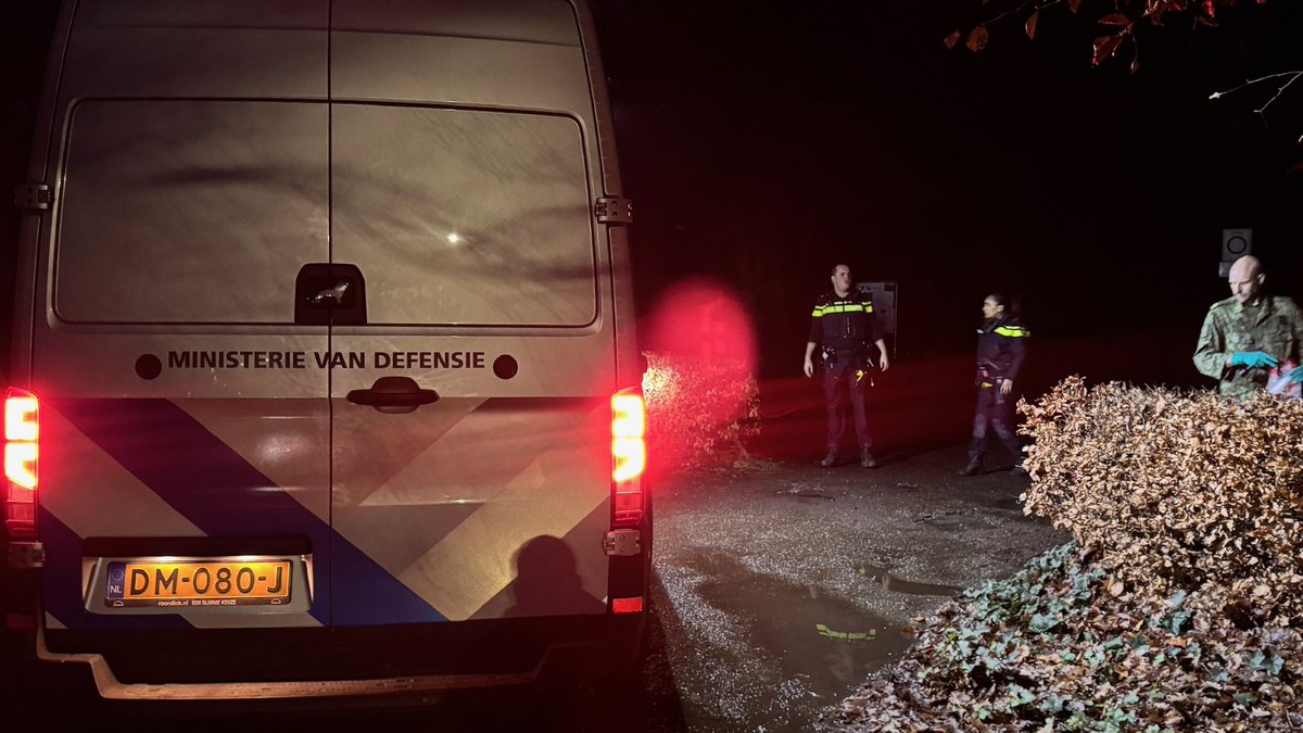 Explosief gevonden in bosgebied bij Herkenbosch