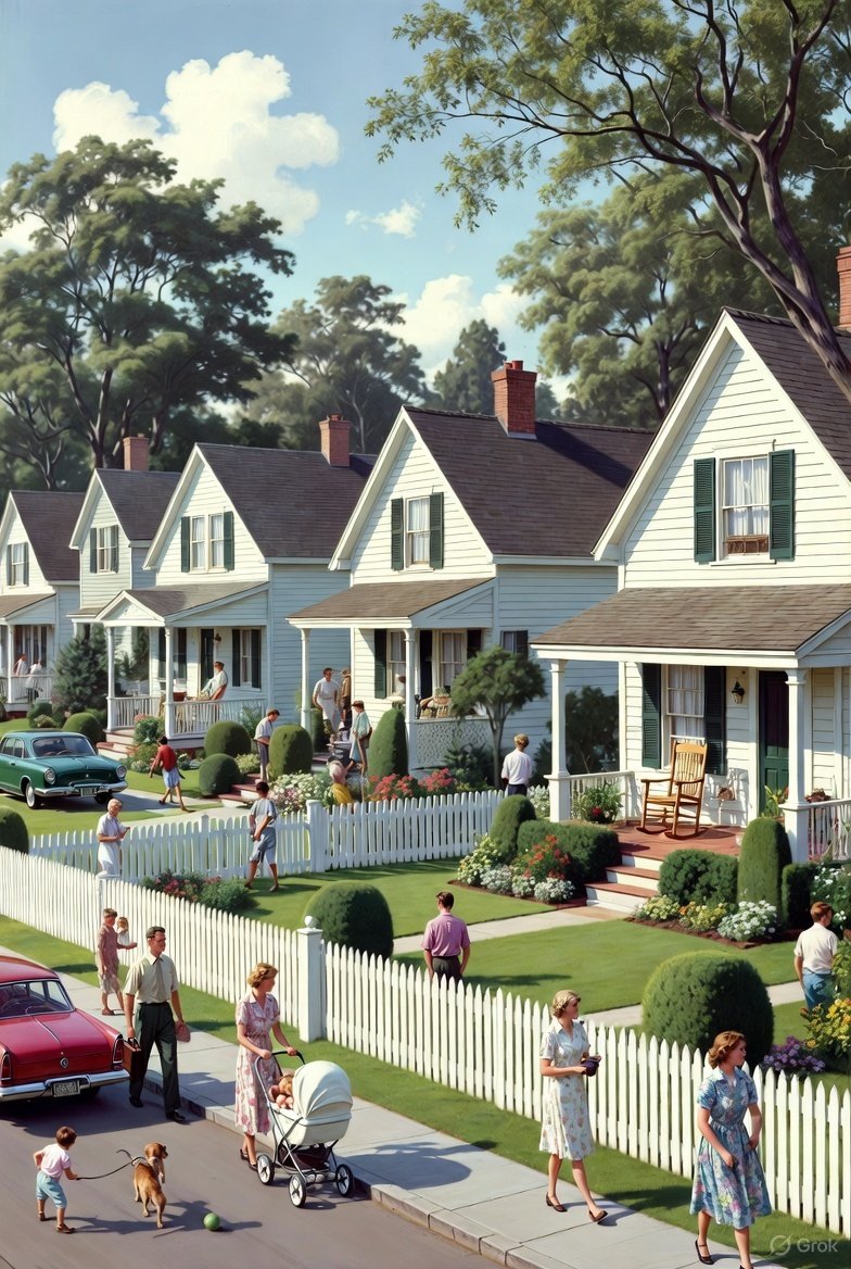 TradAdvocate's tweet image. Legalizing racial discrimination could improve housing affordability for white families in a massive way.

Right now, if a developer built a brand-new subdivision with affordable $200K homes it will most likely become very racially diverse.

Once a neighborhood becomes around 50%…
