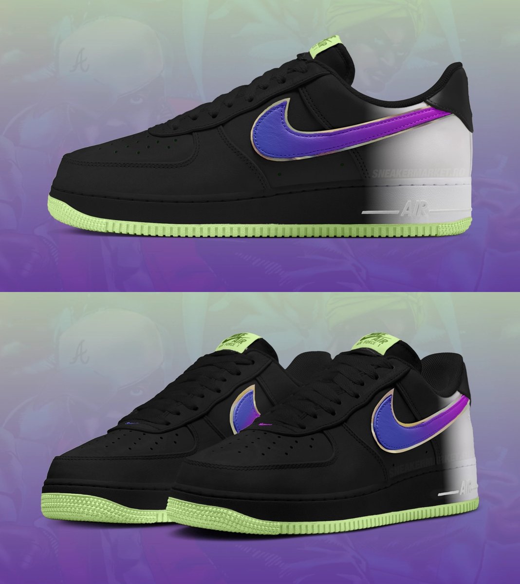 JustFreshKicks's tweet image. BREAKING: OutKast x Nike Air Force 1 "ATLiens" releases next year for the 30th anniversary of their iconic album 👽