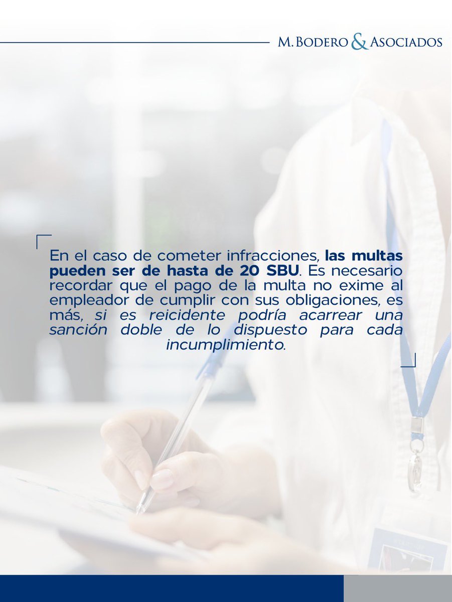 Estas son las obligaciones laborales que deben ejecutarse antes de que finalice el 2025 📅 y cuya omisión puede generar multas de hasta 20 salarios básicos unificados, además de sanciones duplicadas en caso de reincidencia. 

➡️ ¡Desliza!