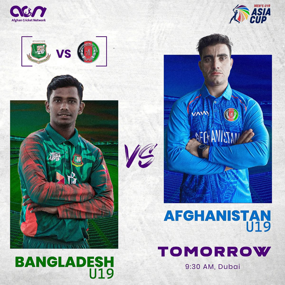 SportsProd88208's tweet photo. Afghanistan U19 set to kick off their Asia Cup campaign!
Hosting the U19 Asia Cup at home, Afghanistan will face Bangladesh tomorrow morning in their opening match.
Watch the action live and legally on *TOLO Sports* inside Afghanistan.
#U19AsiaCup #AfgU19 #AfghanAtalan https://t.co/a4Nl6rWCK9