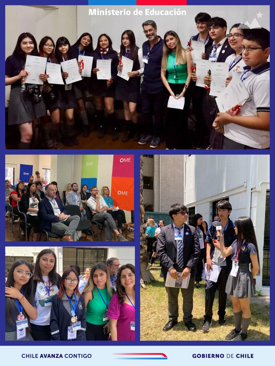 📍 Desde el Centro de Innovación participamos en el lanzamiento del Observatorio de Medios Escolares (OME), una iniciativa que busca visibilizar y fortalecer el rol de los medios escolares en las comunidades educativas.