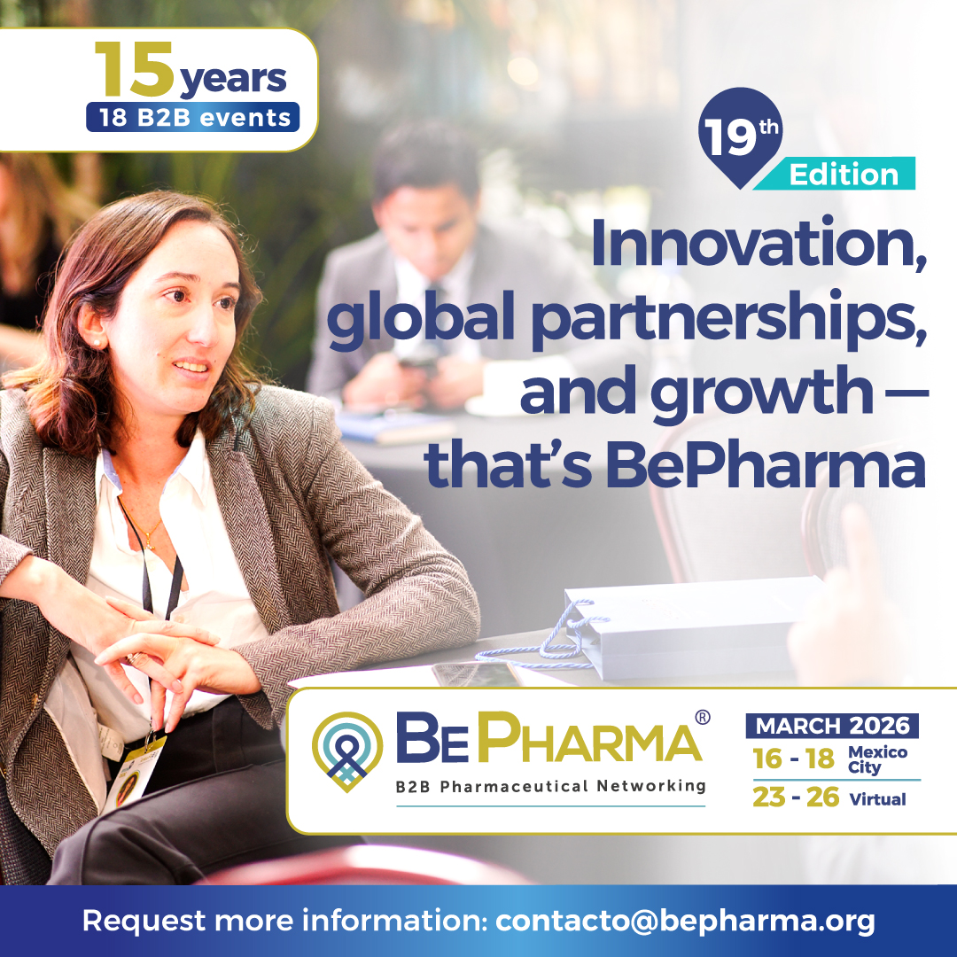Innovation, global partnerships, and growth: that’s BePharma.
Connecting industry leaders to create real opportunities.
#BePharma #Pharma #Healthcare #Innovation