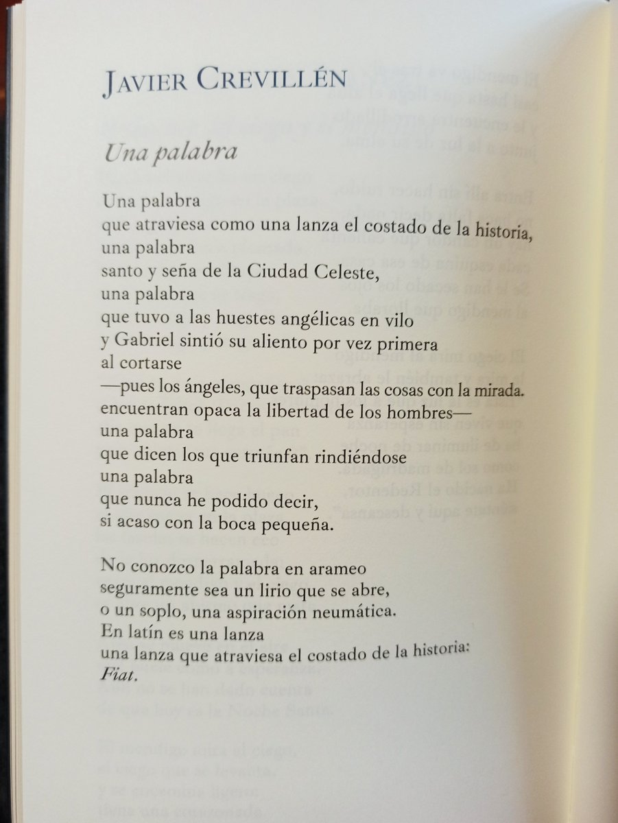 Me han publicado un poemilla en esta preciosa antología de poemas navideños  de la @fund_tatiana. Ante un plantel de maestros semejante el mío no es  gran cosa, pero os lo comparto: