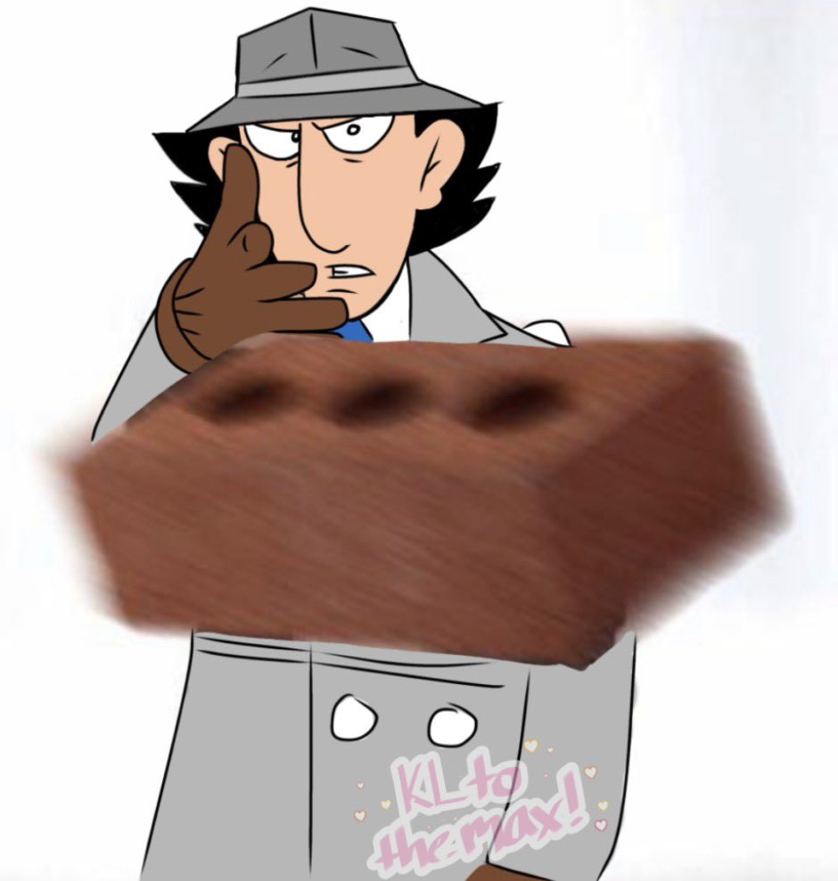 kl_to_the_max_1's tweet photo. POV: You’re Mike Matei #inspectorgadget #shitpost #brownbricks https://t.co/BXcPHu4C8z