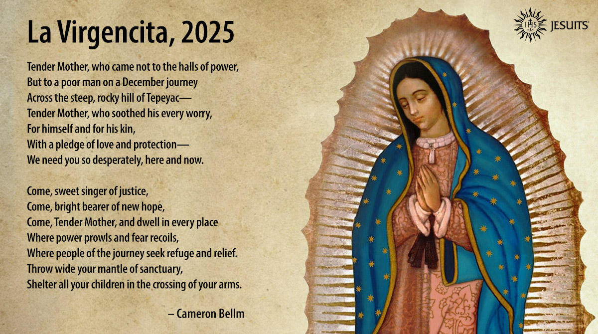 Today as we celebrate the feast of Our Lady of Guadalupe, Patroness of the Americas, we invite you to pray with us: ow.ly/hn3o50XIqIQ 🙏