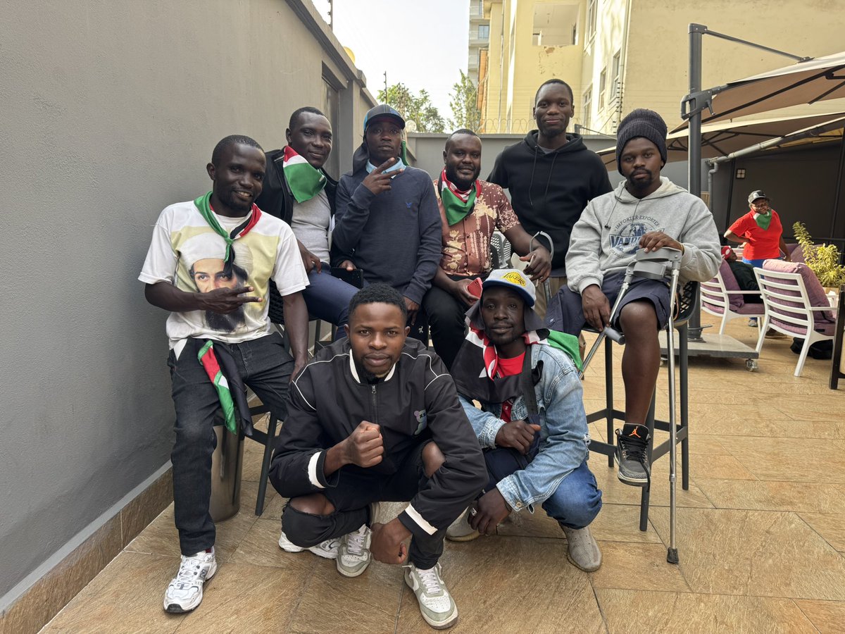 Honeyfarsafi's tweet photo. On this Jamhuri Day, we sat with survivors of the protests, with families still grieving loved ones murdered by the state, and with those who wake up every day not knowing where their missing kin are. We reminded them as we always will that we have not forgotten, and we have not forgiven until justice is served. Thank you @VOCALAfrica_  👏👏