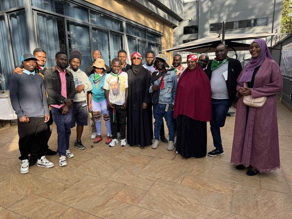 Honeyfarsafi's tweet photo. On this Jamhuri Day, we sat with survivors of the protests, with families still grieving loved ones murdered by the state, and with those who wake up every day not knowing where their missing kin are. We reminded them as we always will that we have not forgotten, and we have not forgiven until justice is served. Thank you @VOCALAfrica_  👏👏