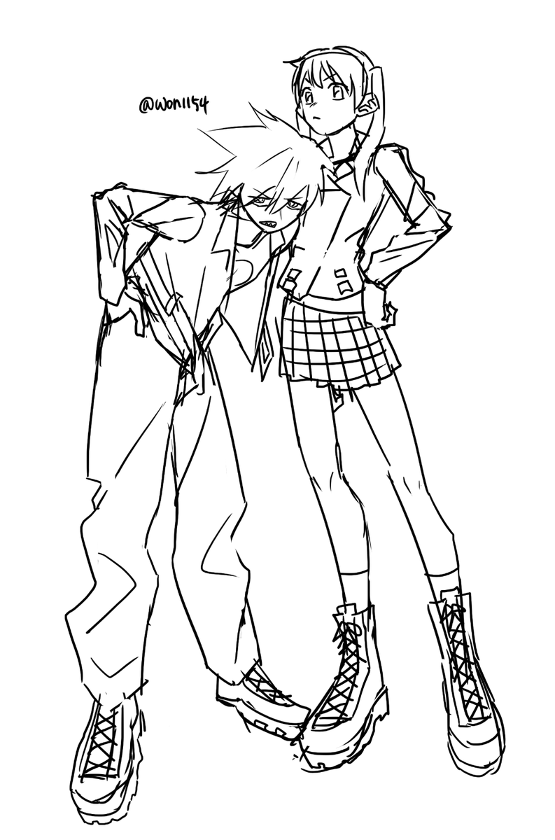 won1154bon's tweet photo. #souleater https://t.co/8xGEQMgwyJ