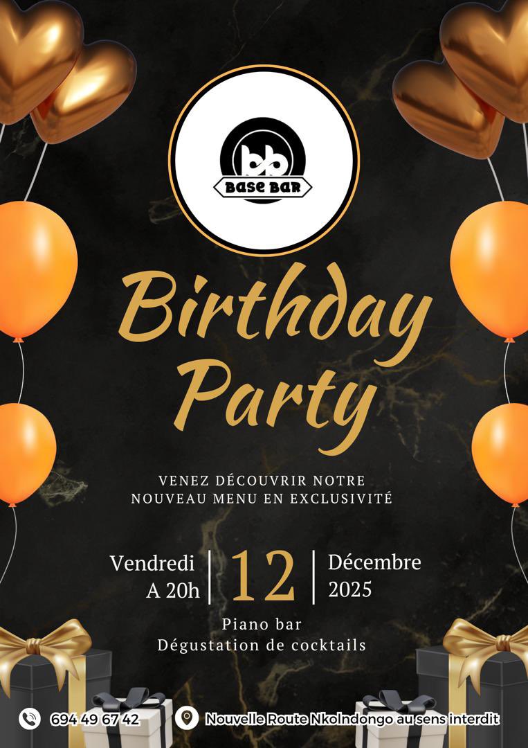 La Base Bar a un an 🎂 et ça se fête ce soir à partir de 19h30 🥳