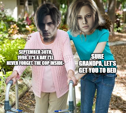 I hope Grace and Leons dynamic is gonna be somewhat like this

#REBHFun