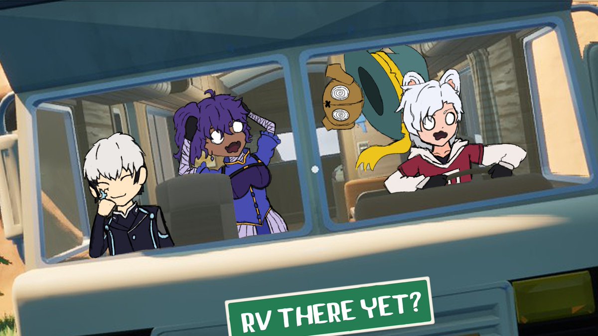 🔔 Jaei, your sickly Innkeeper here! 
-=-=-=-=-=-=-=-=-=-=-
Today's Special Event!: 
We have some guests at the Inn!

◇ EchoOfLogic | YinCerulea | JustOneOfThree ◇

After a long nap, our RV is back on the road! Can we make it home?

Live at sometime??
=-=-=-=-=
Enjoy your stay!