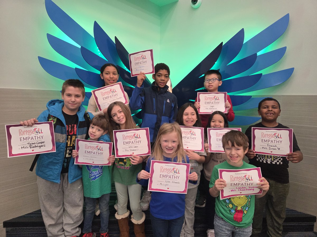 CooperEagles260's tweet photo. 🎉Congratulations to the following students for showing EMPATHY, our Character Strong Trait of this month! We’re so proud of each one of them! 👏
🦅💙💛 #DerbyProud #GreenIsMagic https://t.co/K7cUHirP7I