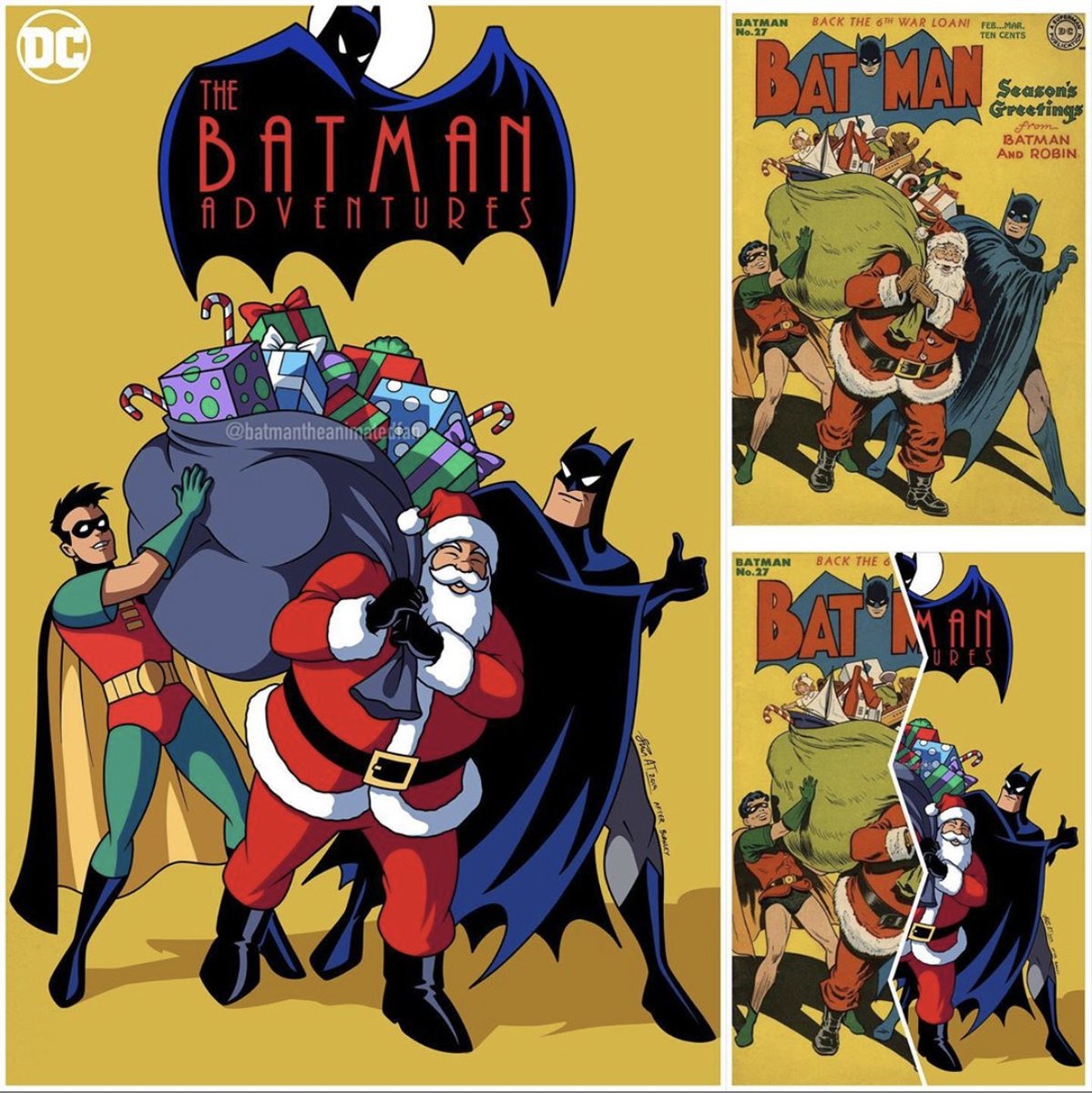 BatmanNotes's tweet photo. Batman 27 Remake Cover
IG: BatmanTheAnimatedFan https://t.co/lNaQW7a6Fg