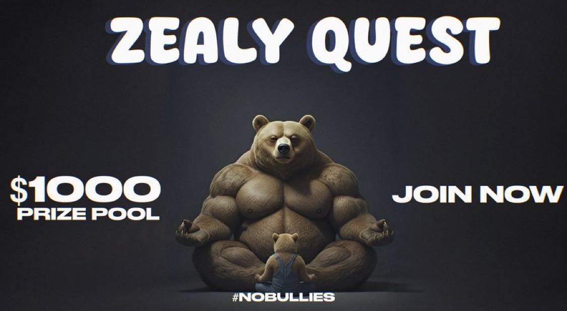 GramMetax_'s tweet photo. Stop chasing rugs $NOBULLIES is a memecoin with purpose. Built for safer digital spaces, real community impact, and rewards for participation. Zealy Quest is live complete missions, earn XP, and climb the leaderboard. Solana momentum is real.

Join the quest: https://t.co/CQvpE3bnGS
CA: 7DcNhnfQuPsWd7tJXuBgNd66Vs1YrumXkiwJwLbRKWLN
