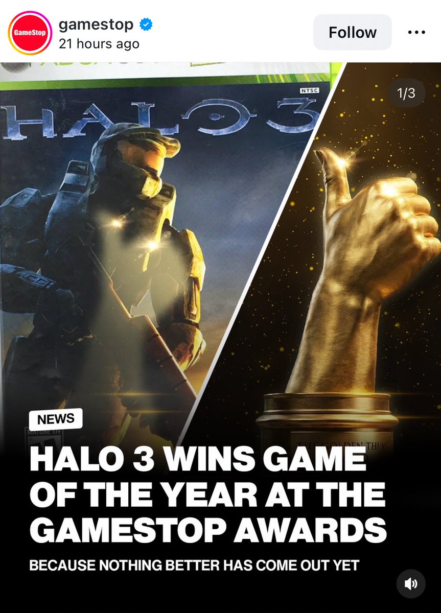 MintBlitz's tweet photo. Has a videogame better than Halo 3 launched in 18 Years? https://t.co/b0NFk3gRkH