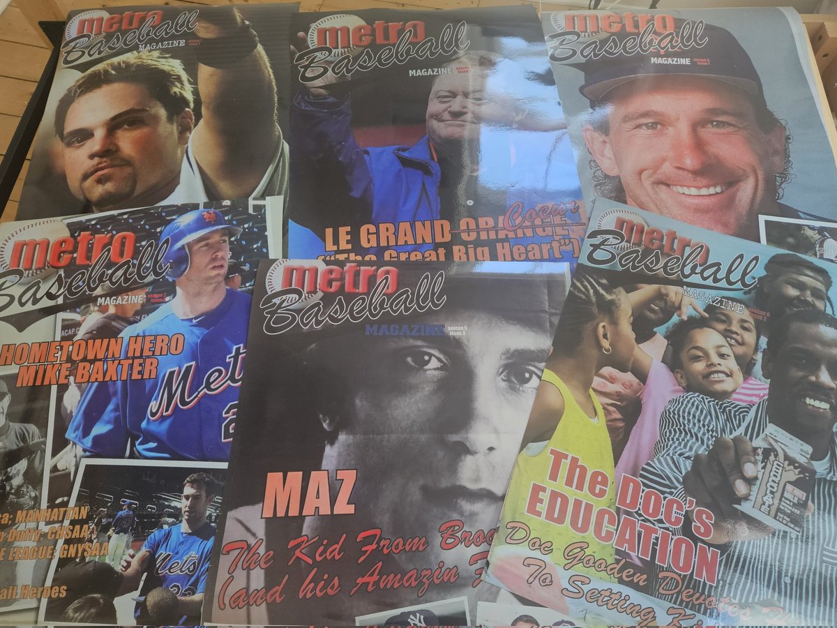 metroBASEBALL's tweet image. Psyched to be displaying some of our magazine covers inside the @QBConvention "metroBASEBALL" Hospitality Lounge this Saturday. Maybe we'll raffle some of them off at day's end, whattaya think @Mediagoon? (Hey, @ExamineBaseball... you coming?)