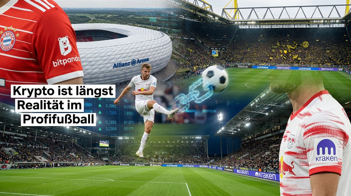 ⚽📈 Krypto kommt immer näher in den Fußball – ohne dass es die meisten bemerken.

Während viele noch über „Hype“ reden, ist Krypto schon längst Realität im Profifußball – sichtbar in Partnerschaften zwischen Exchanges und Traditionsclubs:

Wichtige Krypto-Partnerschaften im