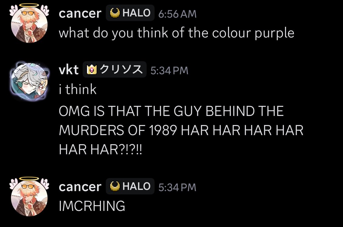 IceyCann's tweet image. third reference bro… @viktimely i think the colour purple is just tainted