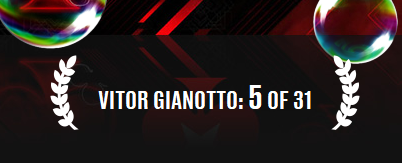 vitorgianotto's tweet photo. Consegui ficar em 5º no torneio de poker da empresa, pelo menos eu fui o melhor dos backend KKKK https://t.co/fDMhkNntPe