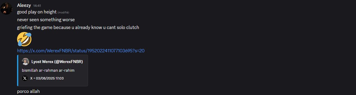 Lyost Werex tweet media