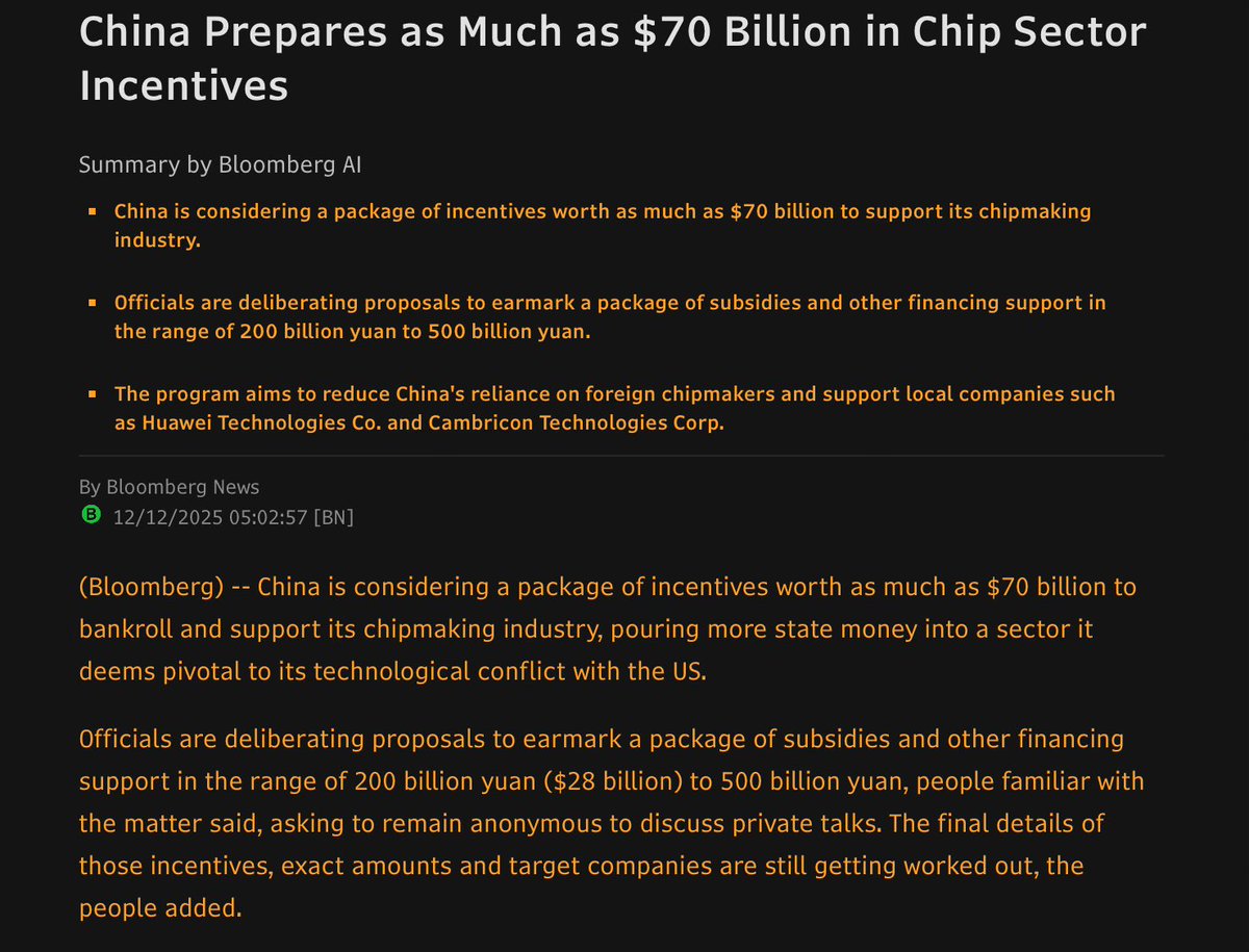 Bernstein notes how China semicap is a beneficiary of export controls and  megatrend of domestic substitution. And $ACMR is the cheapest one and only  US-listed player