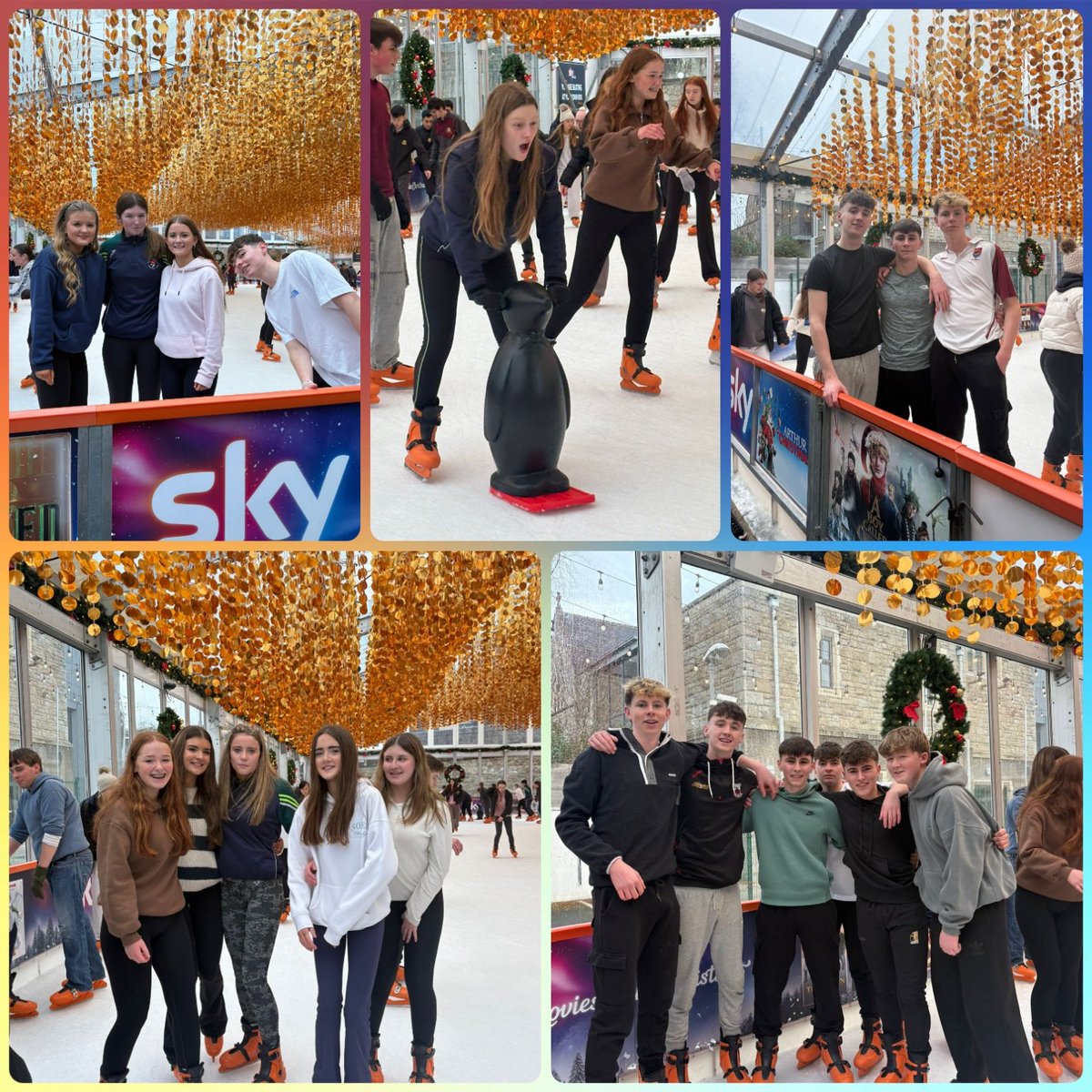 ColPobOsrai's tweet photo. Scátáil Oighir / TY Ice Skating le múinteoirí Mary, Breandán agus Taylor. Bhain siad an-taitneamh as! ❄️⛸️
https://t.co/6SaoBtB6Y4 https://t.co/xXHCkX386h
