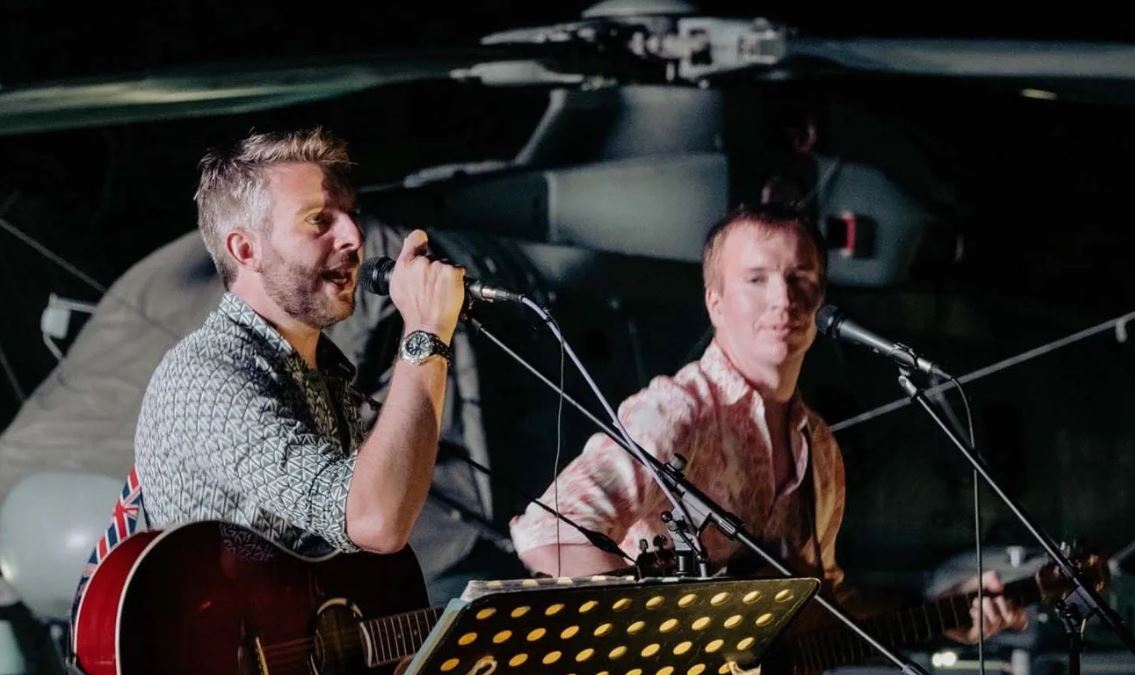 Read about and listen to the latest song from Little Red Ambulance <a href="/LittleRedAmb/">Little Red Ambulance</a> featuring 2 of our <a href="/RoyalNavy/">Royal Navy</a> Merlin helicopter observers and Culdrose Military Wives Choir - raising money for <a href="/RNRMC/">Royal Navy & Royal Marines Charity</a> this Christmas royalnavy.mod.uk/news/2025/dece…