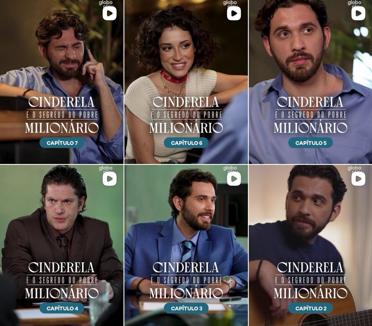 crfcomments's tweet image. Uma graça ver o feed do globoplay inteiro de Gustavo Mioto ops, Diego 

Cinderela e o segredo do pobre milionário já está disponível!