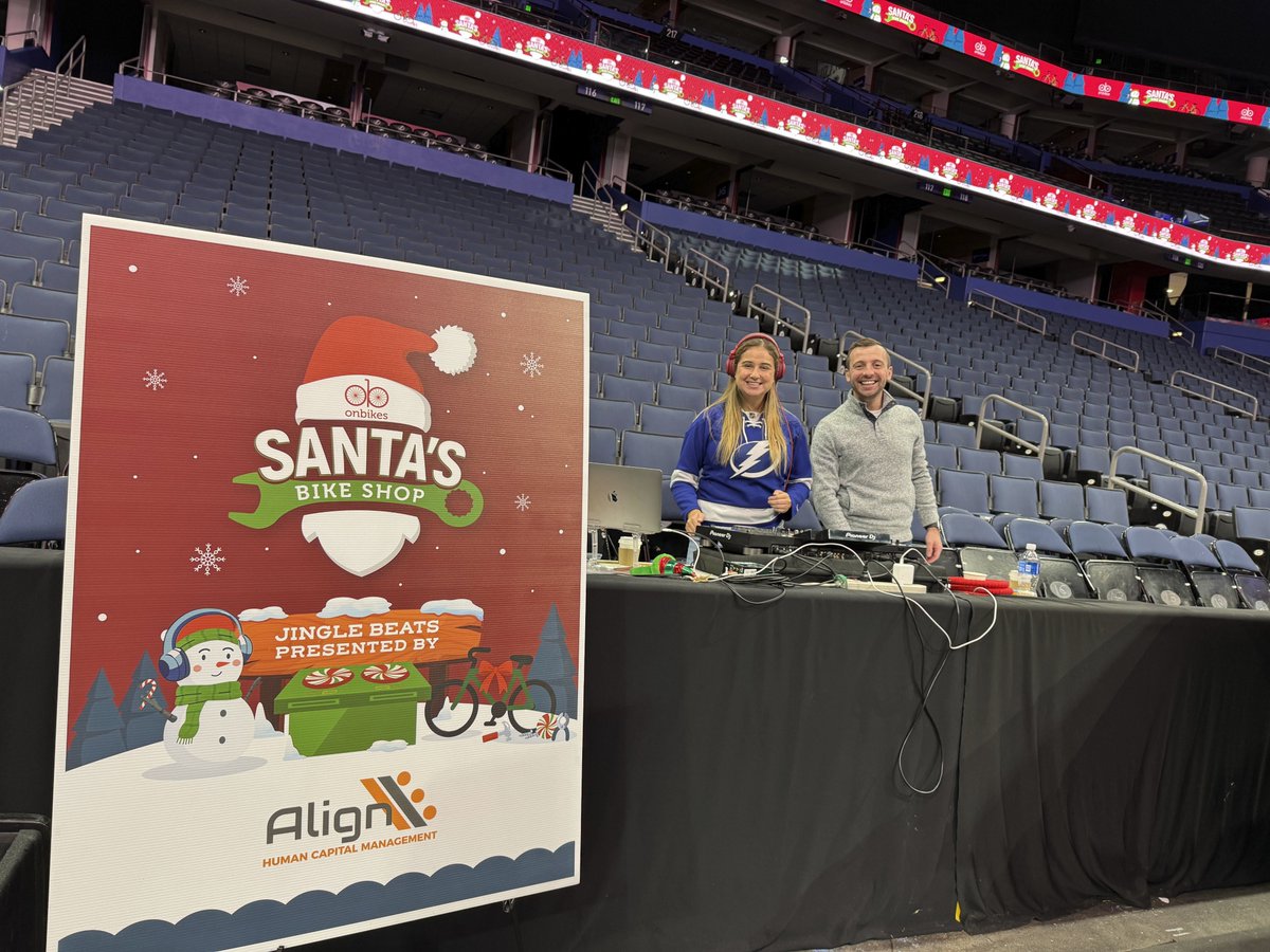 AlignHcm's tweet photo. Align HMC got into the holiday spirit last week! We  sponsored the OnBikes Holiday Bike Build, which built 1,000 bikes for kids across Tampa Bay!

https://t.co/pRf59azJjN https://t.co/A80sgnocwx