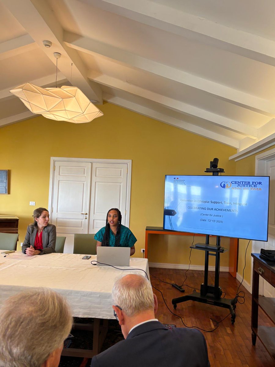 We shared our work across Jimma, Sheger, Kaliti &amp; Ambo and discussed scaling up and reintegration with partners. We remain Committed to a humane, rights-respecting justice system. #JusticeReform #HumanRights #PrisonReform #Ethiopia #CenterForJustice