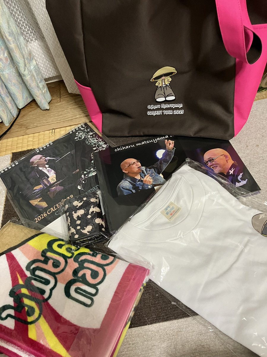 松山千春グッズ 大盛況！大勢のファンの皆さん コンサートに堪能された