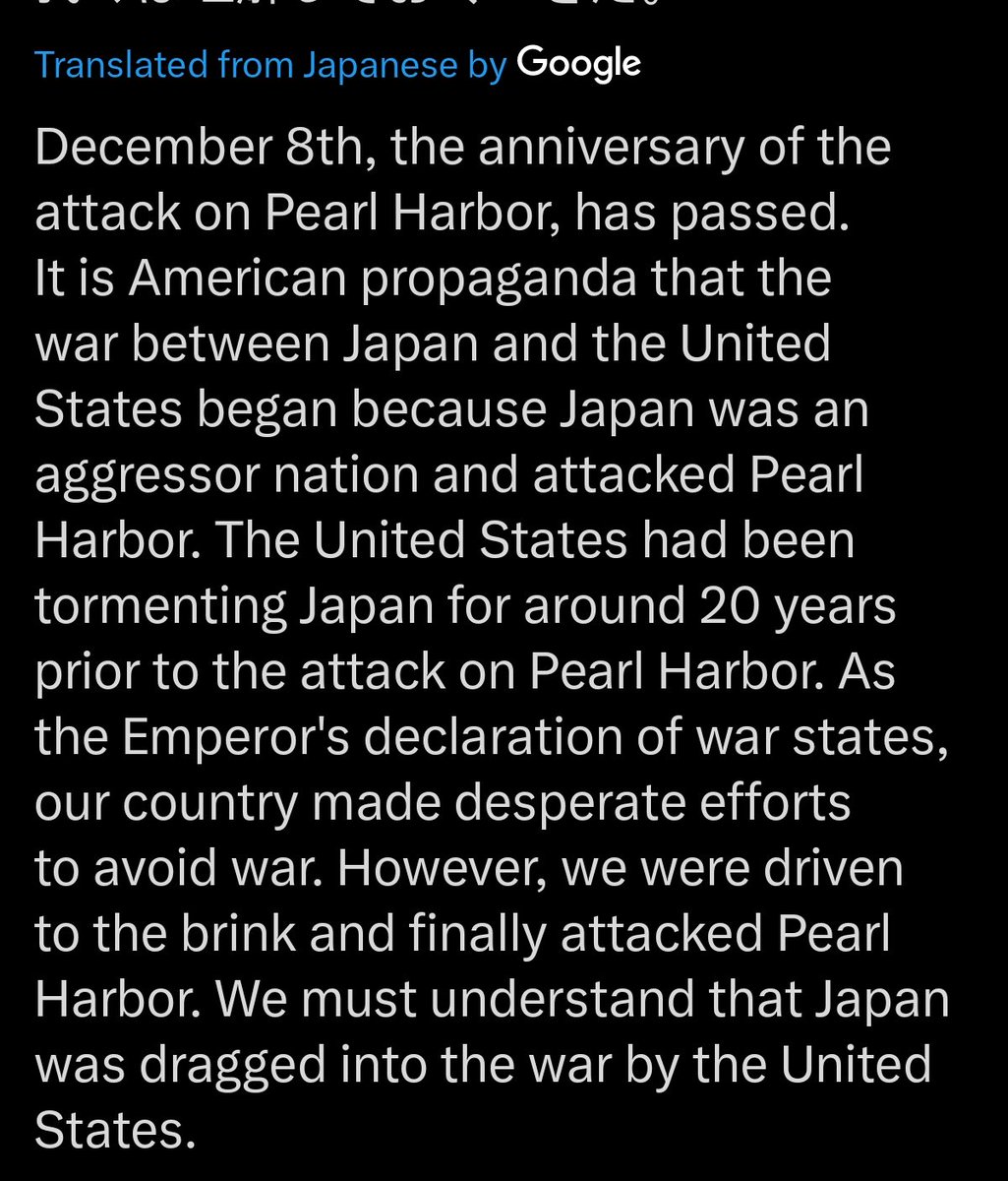Further proof that the hydra of extreme rightist historical revisionism/denialism in Japan is rearing its ugly and dangerous head. This guy is no fringe ordinary person. He was the Chief of Staff of Japanese"Self-Defense" Air Force. Another stark reminder that forgetting history